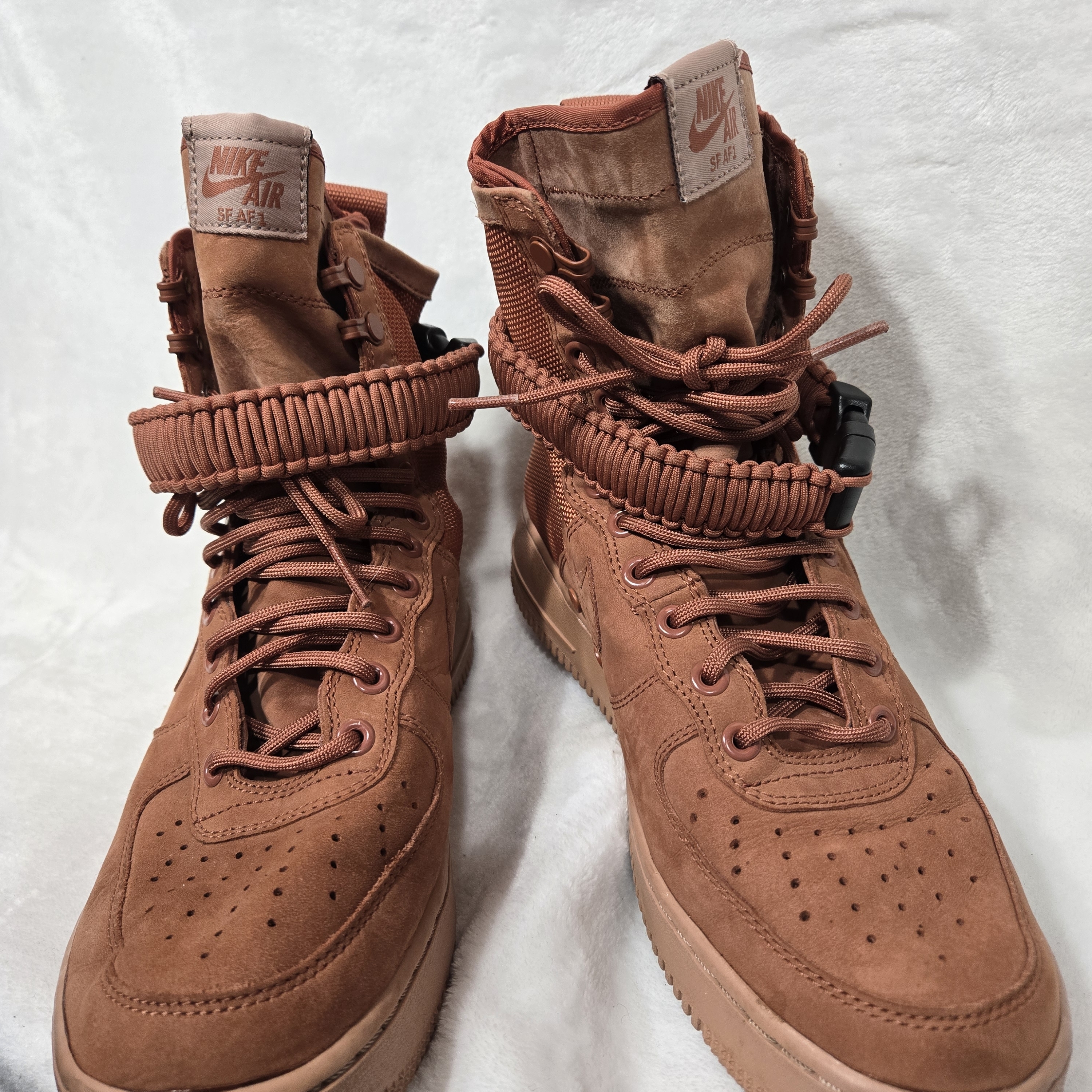 Nike Men's Sf Air Force High-Top Sneakers - Dusty Peach
